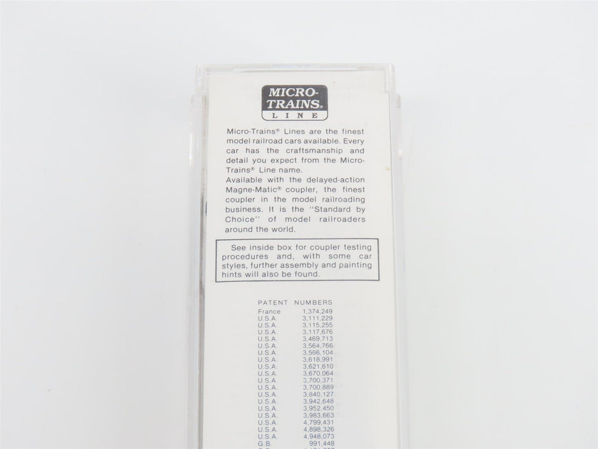N Scale Micro-Trains 20086 MTL Single Door 40&#39; Box Car #1991