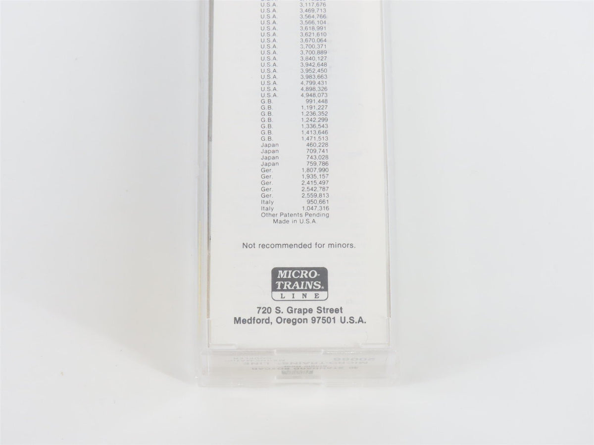 N Scale Micro-Trains 20086 MTL Single Door 40&#39; Box Car #1991