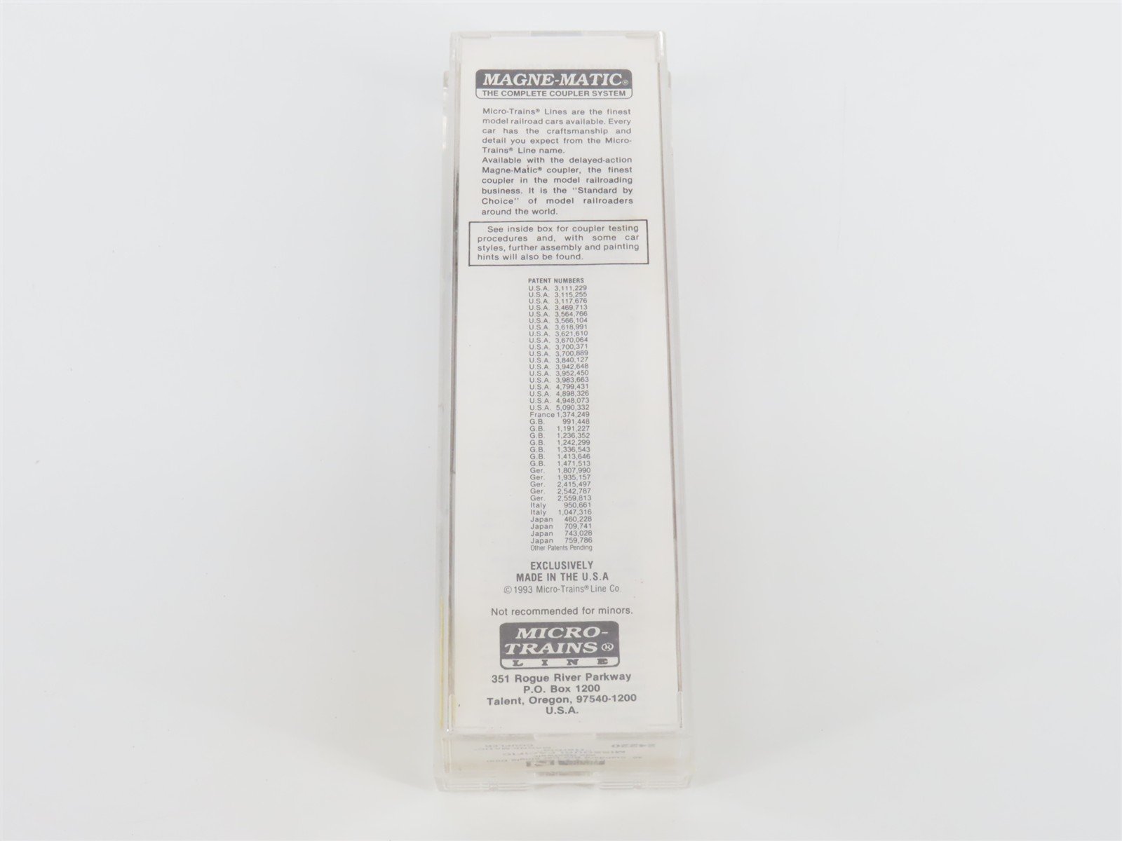 N Scale Micro-Trains MTL 24220 MP HERB Missouri Pacific Herbie 40' Box Car #1