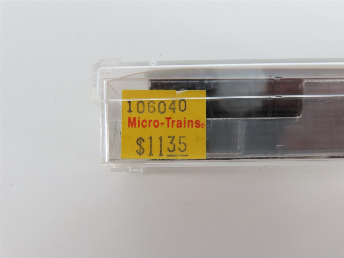 N Scale Micro-Trains MTL 106040 B&amp;O Baltimore &amp; Ohio 50&#39; Gondola #362506