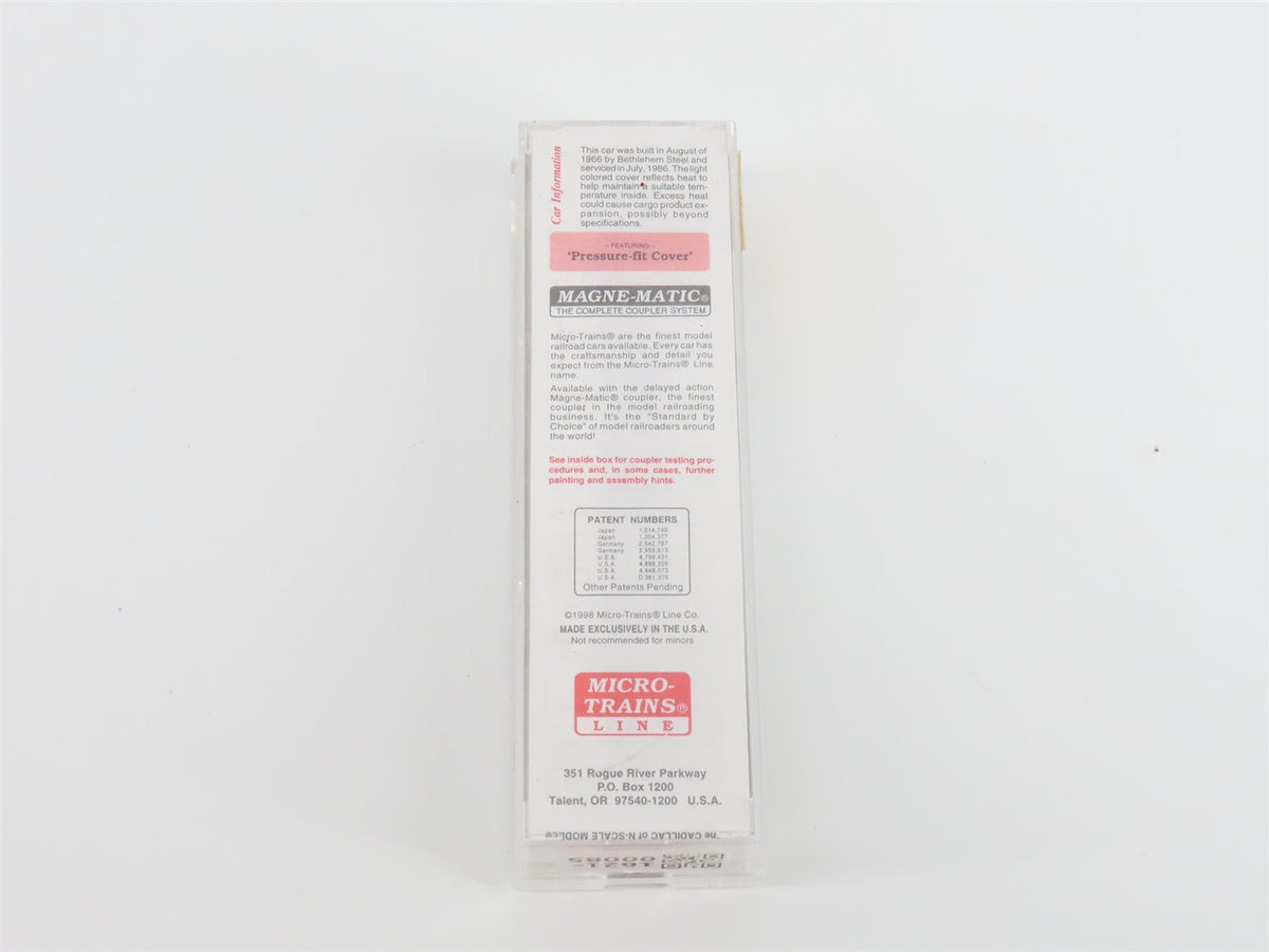 N Scale Micro-Trains MTL 106040 B&amp;O Baltimore &amp; Ohio 50&#39; Gondola #362506