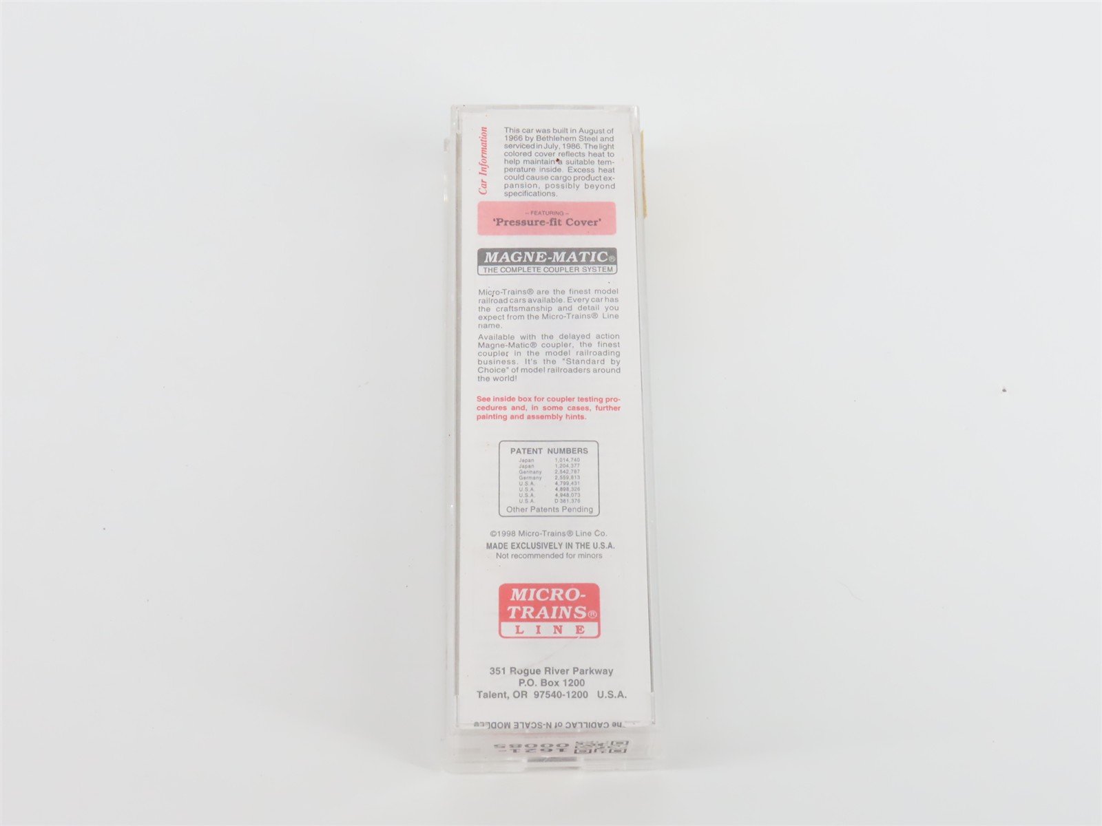 N Scale Micro-Trains MTL 106040 B&O Baltimore & Ohio 50' Gondola #362506