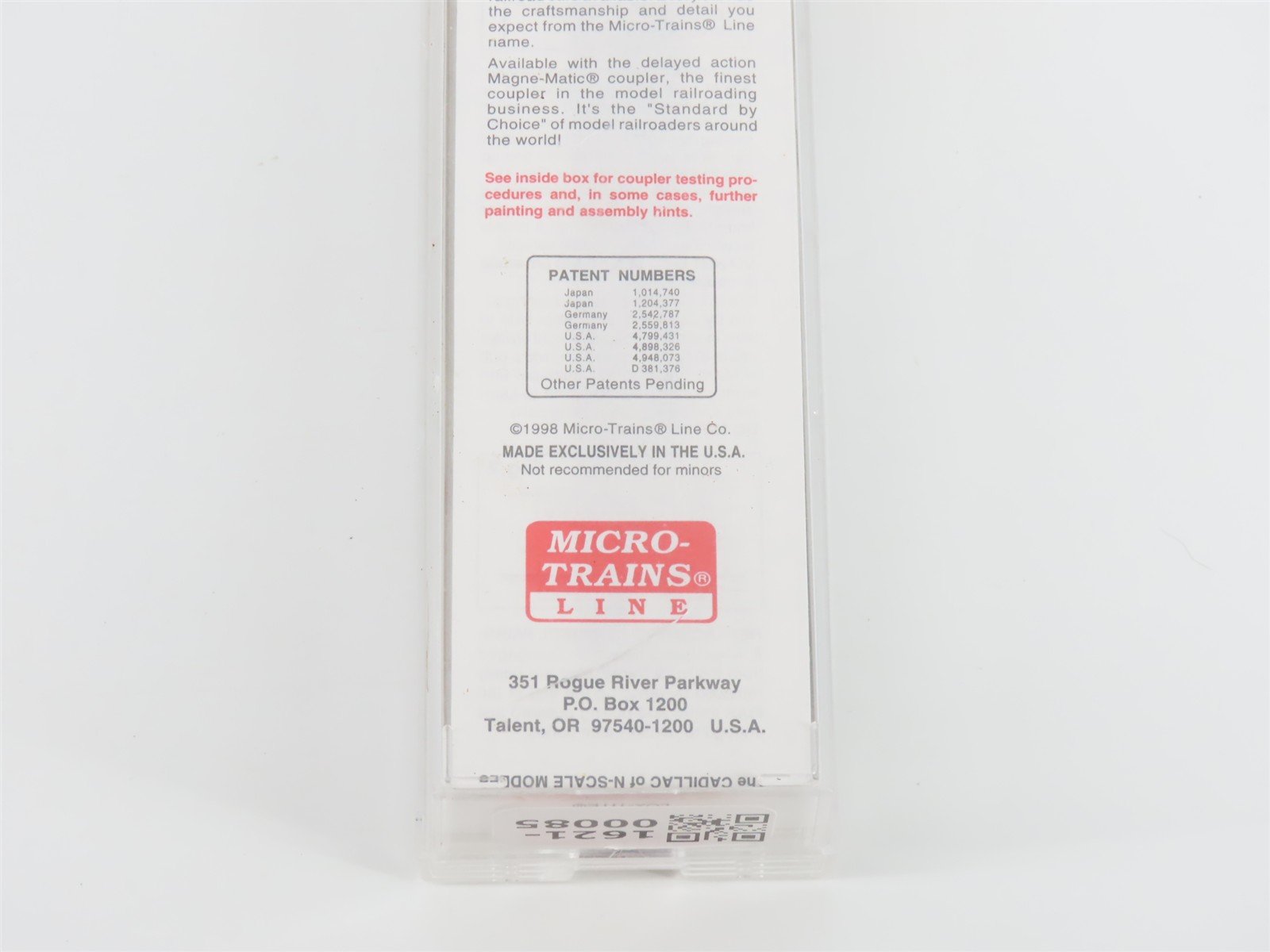 N Scale Micro-Trains MTL 106040 B&O Baltimore & Ohio 50' Gondola #362506