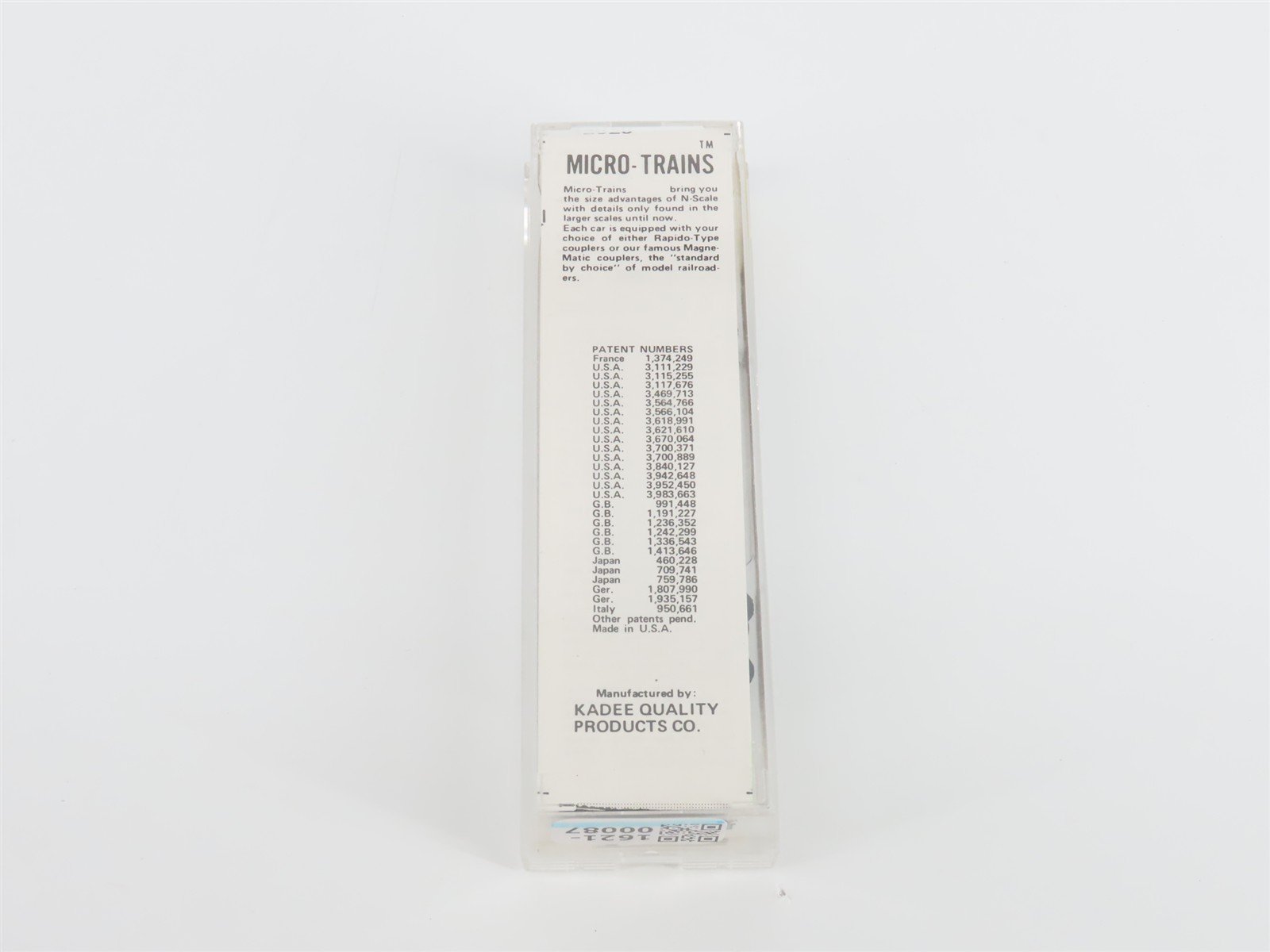 N Scale Kadee Micro-Trains MTL 42020 ASRX Domino Sugars 40' Box Car #497