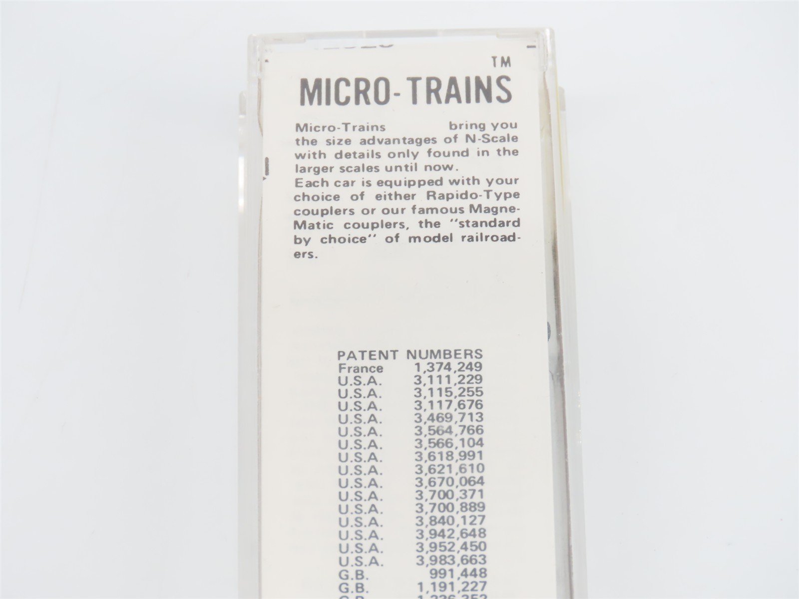 N Scale Kadee Micro-Trains MTL 42020 ASRX Domino Sugars 40' Box Car #497
