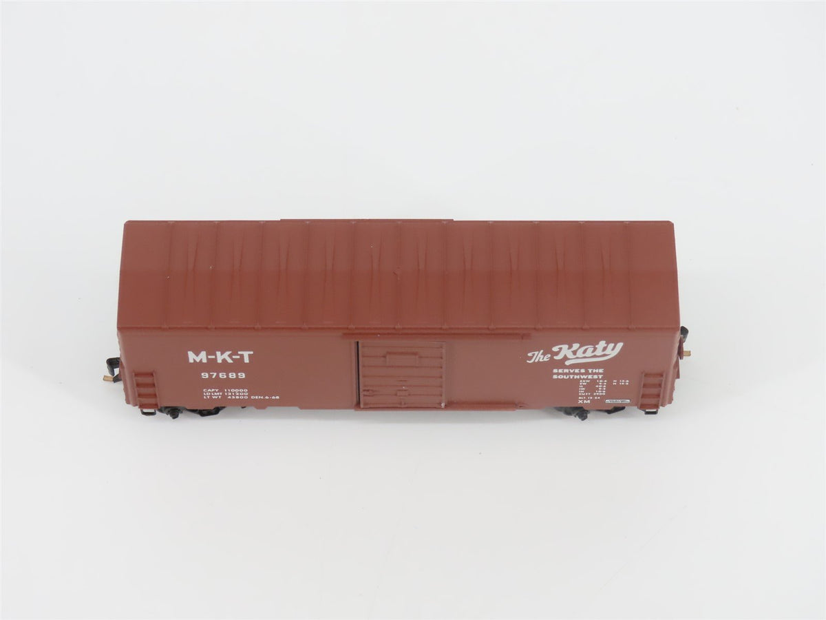 N Scale Kadee Micro-Trains MTL 24060 M-K-T The Katy 40&#39; Box Car #97689