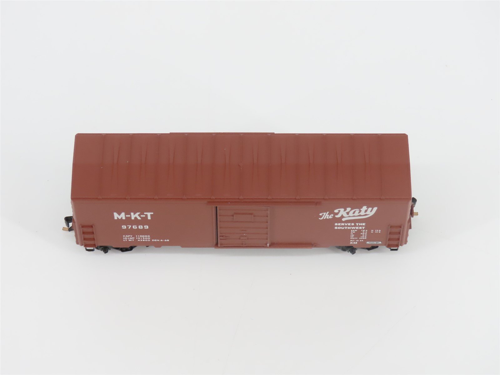 N Scale Kadee Micro-Trains MTL 24060 M-K-T The Katy 40' Box Car #97689