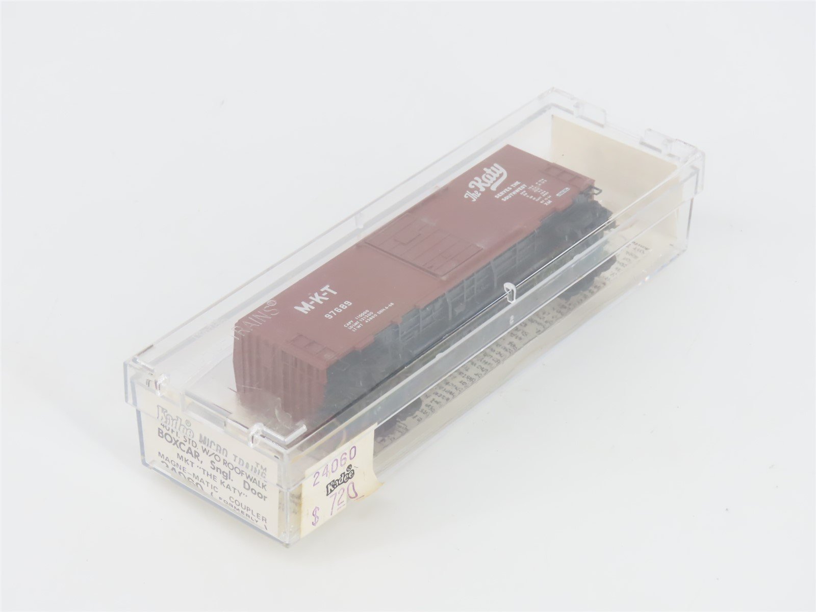 N Scale Kadee Micro-Trains MTL 24060 M-K-T The Katy 40' Box Car #97689