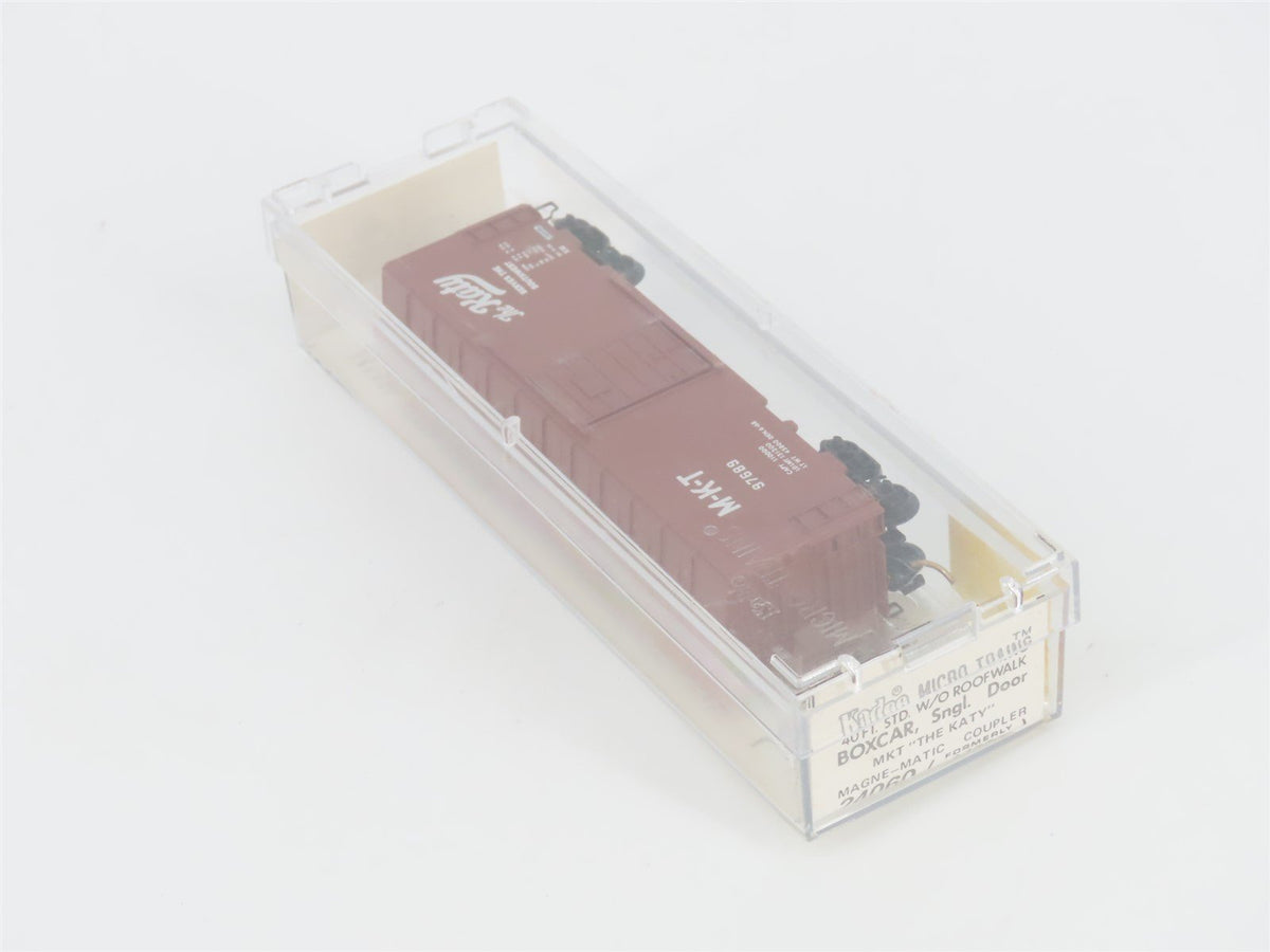 N Scale Kadee Micro-Trains MTL 24060 M-K-T The Katy 40&#39; Box Car #97689