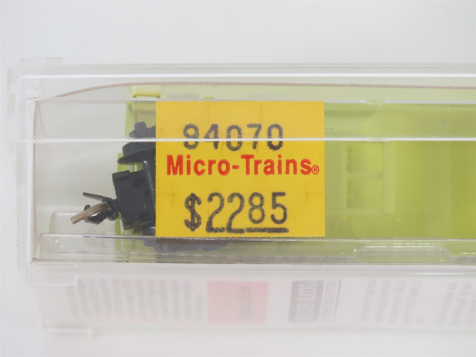 N Scale Micro-Trains MTL 94070 BLMR Grain Train 3-Bay Covered Hopper #1018