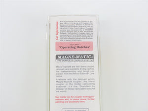 N Scale Micro-Trains MTL 94070 BLMR Grain Train 3-Bay Covered Hopper #1018