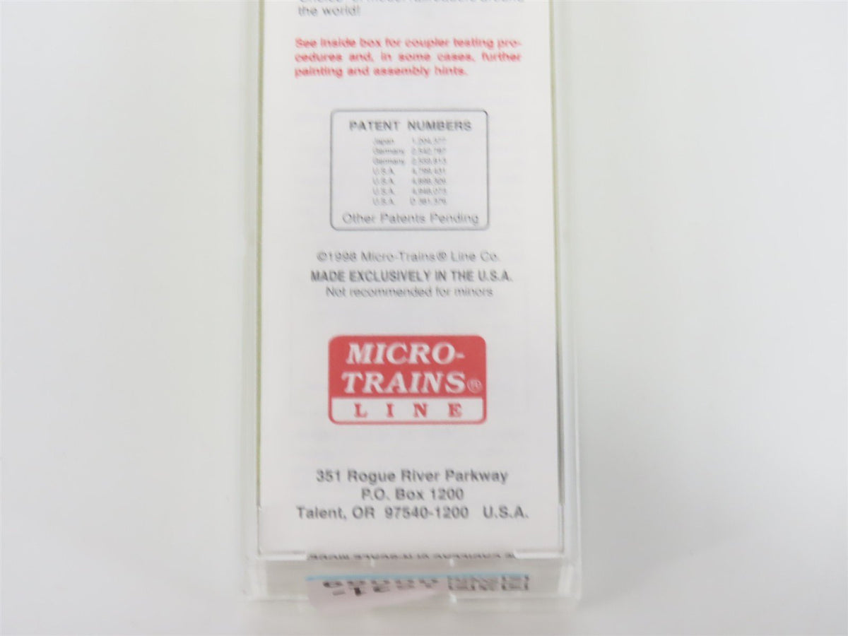 N Scale Micro-Trains MTL 94070 BLMR Grain Train 3-Bay Covered Hopper #1018