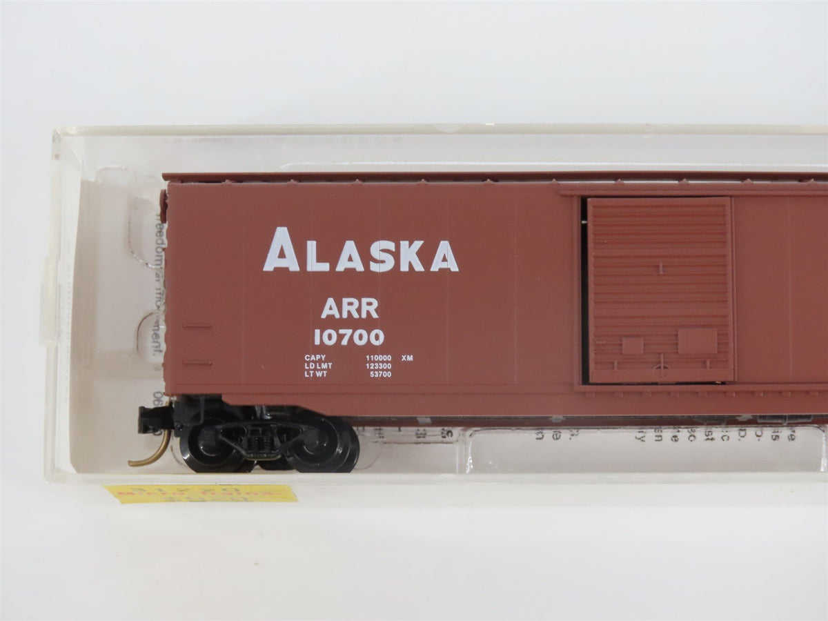 N Scale Micro-Trains MTL 31220 ARR Alaska Railroad 50&#39; Box Car #10700