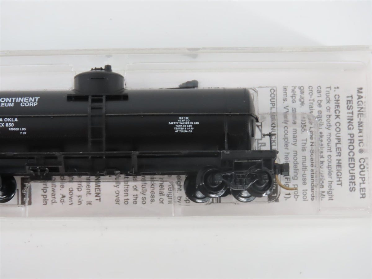 N Micro-Trains MTL OSKX Mid-Continent Petroleum Corp Single Dome Tank Car #850