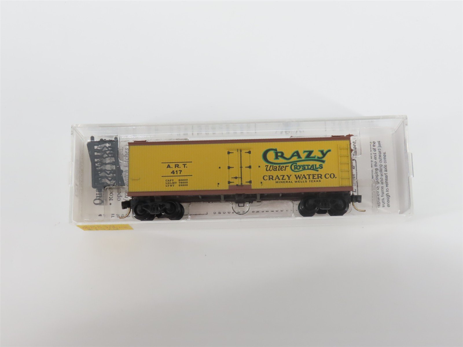 N Scale Micro-Trains MTL 49230 ART Crazy Water Crystals 40' Wood Reefer #417