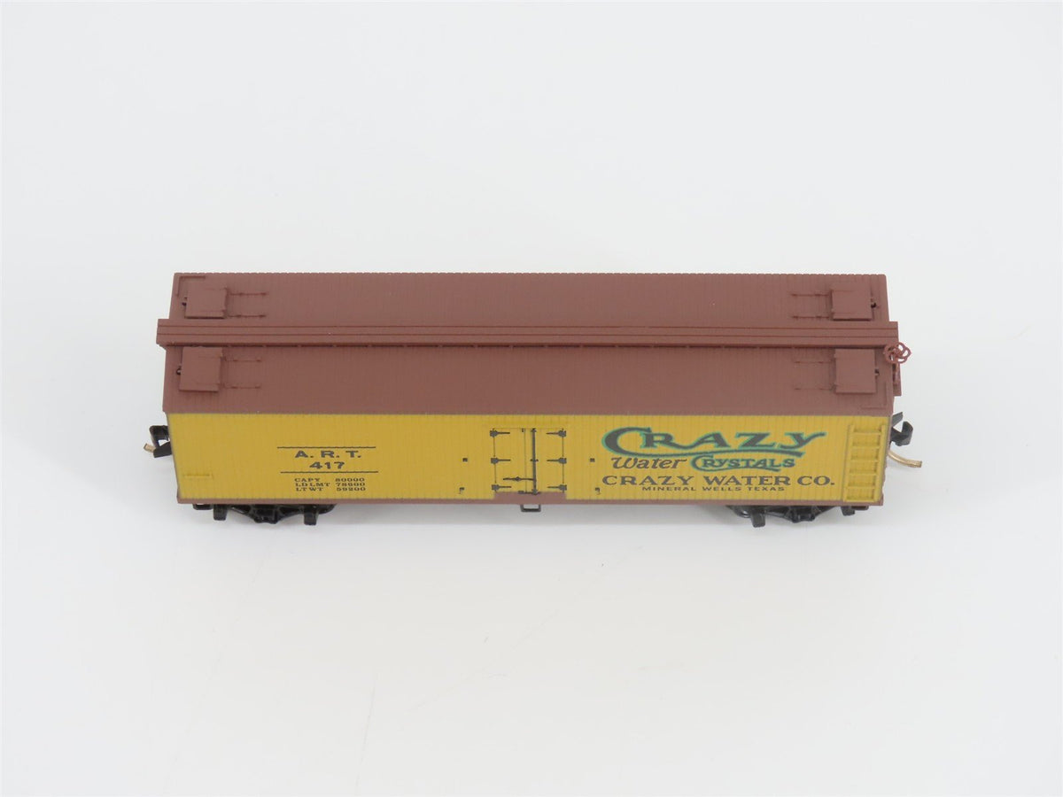 N Scale Micro-Trains MTL 49230 ART Crazy Water Crystals 40&#39; Wood Reefer #417