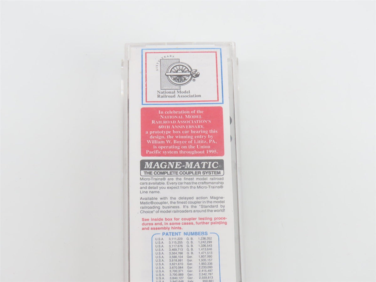 N Scale Micro-Trains MTL NMRA 1935-1995 MP Missouri Pacific Box Car #266929