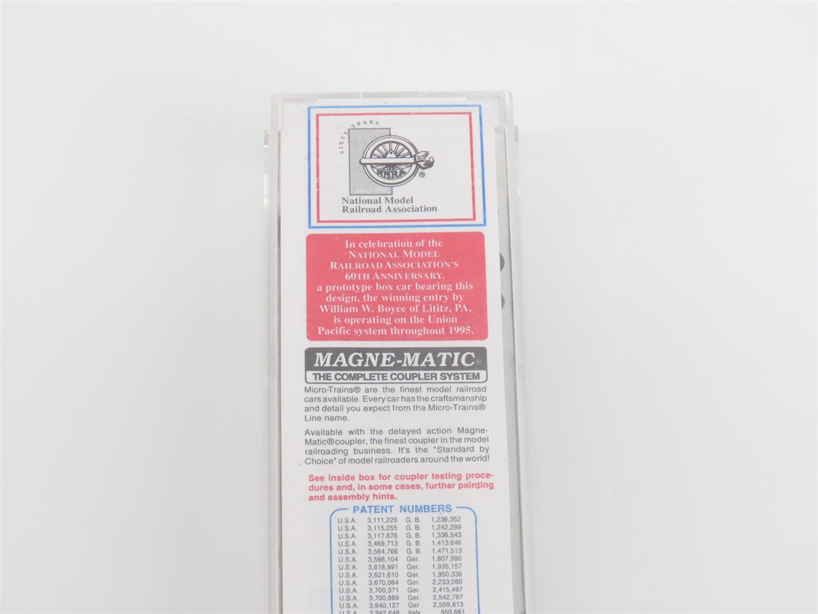 N Scale Micro-Trains MTL NMRA 1935-1995 MP Missouri Pacific Box Car #266929