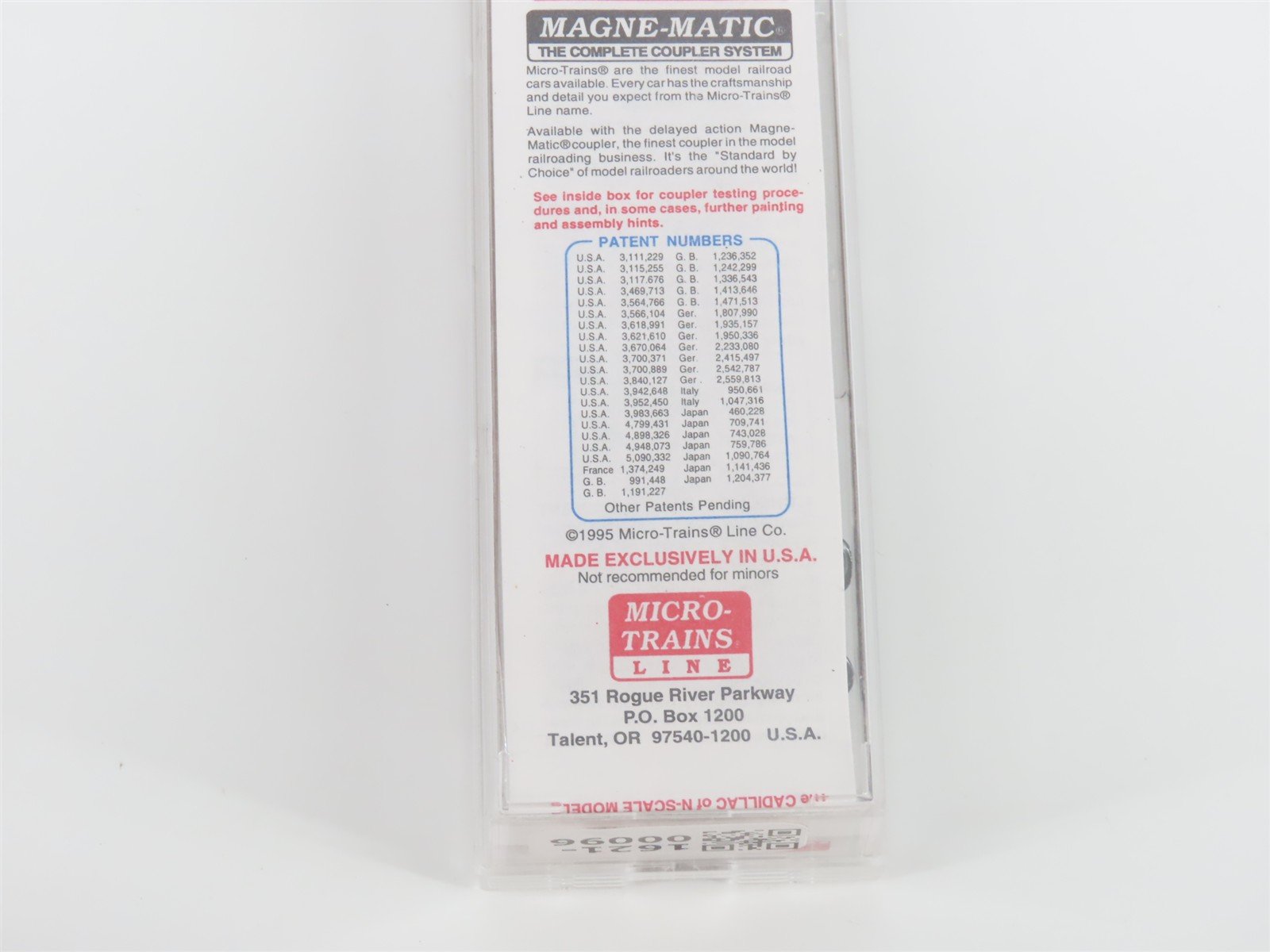 N Scale Micro-Trains MTL NMRA 1935-1995 MP Missouri Pacific Box Car #266929