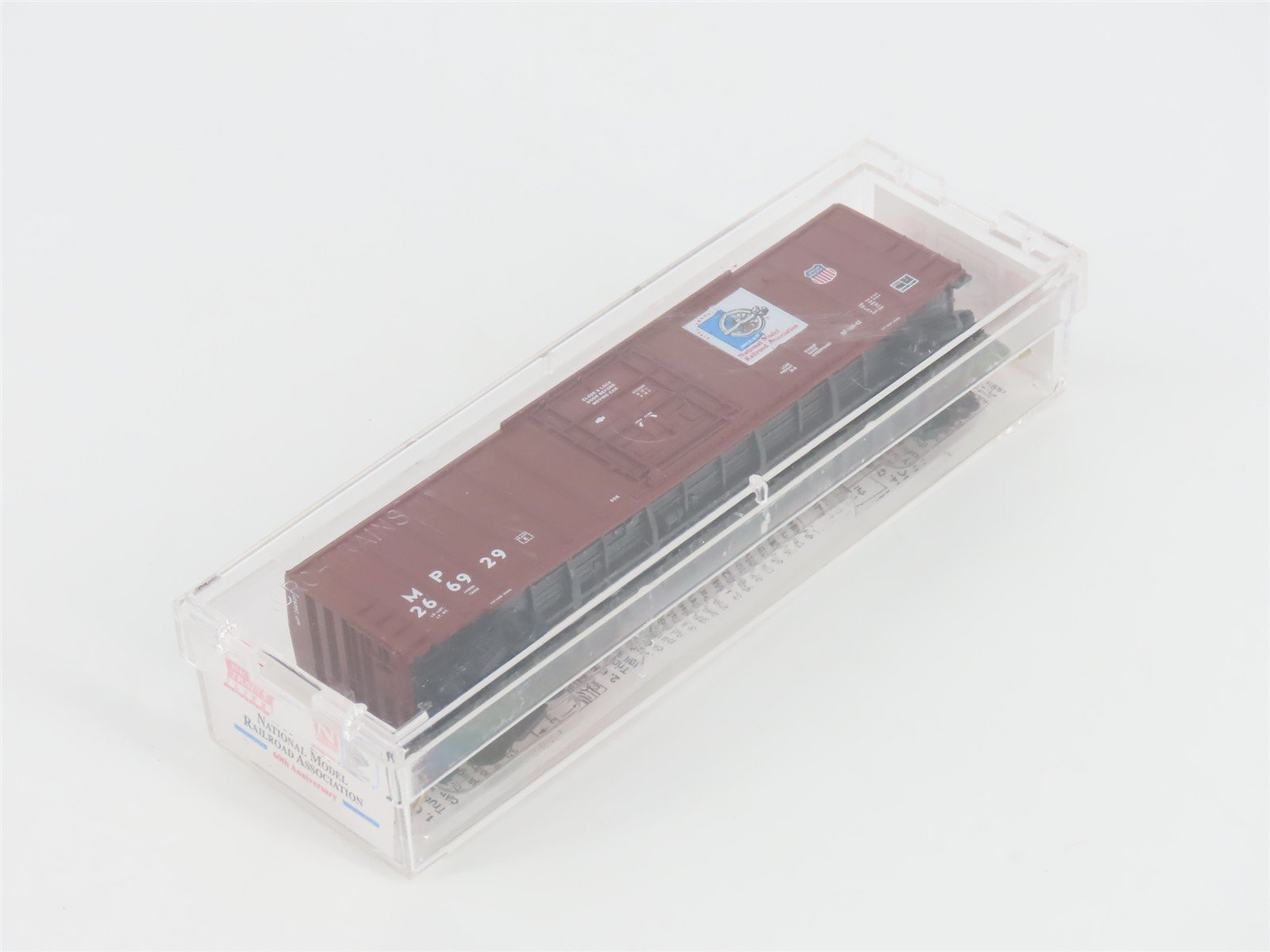 N Scale Micro-Trains MTL NMRA 1935-1995 MP Missouri Pacific Box Car #266929