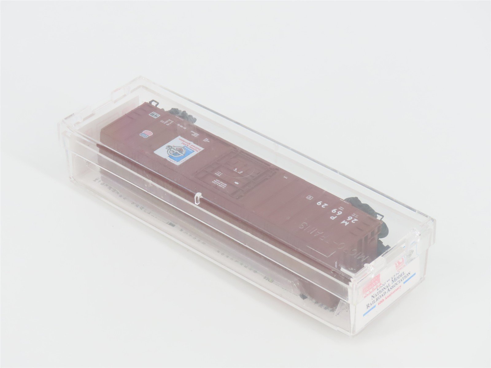 N Scale Micro-Trains MTL NMRA 1935-1995 MP Missouri Pacific Box Car #266929