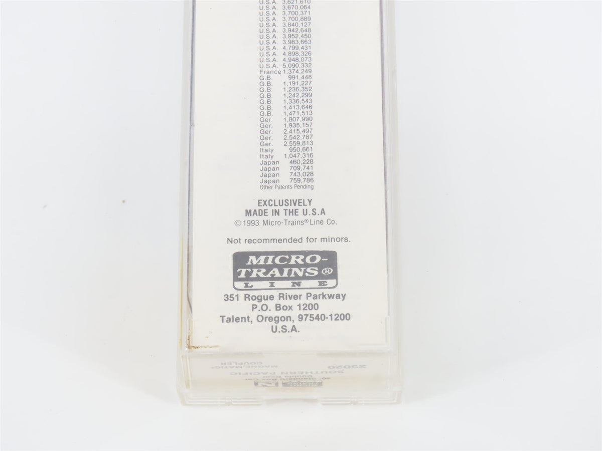 N Scale Micro-Trains MTL 23020 SP Southern Pacific Railroad 40&#39; Box Car #66375
