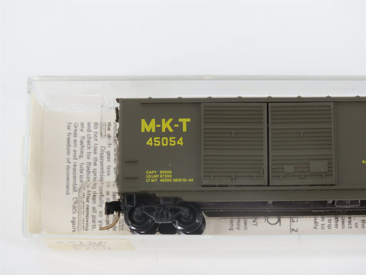 N Scale Kadee Micro-Trains MTL 23150 M-K-T Katy 40&#39; Double Door Box Car #45054
