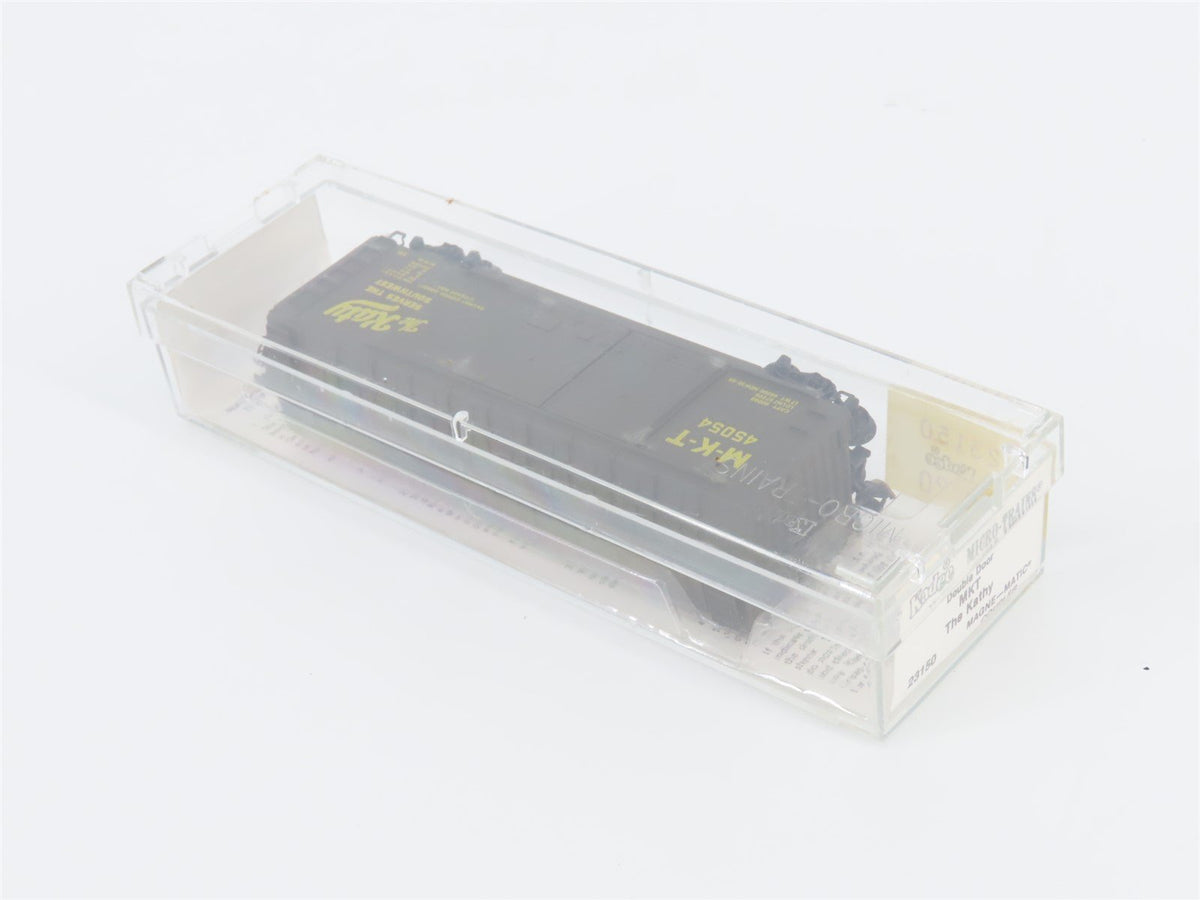 N Scale Kadee Micro-Trains MTL 23150 M-K-T Katy 40&#39; Double Door Box Car #45054