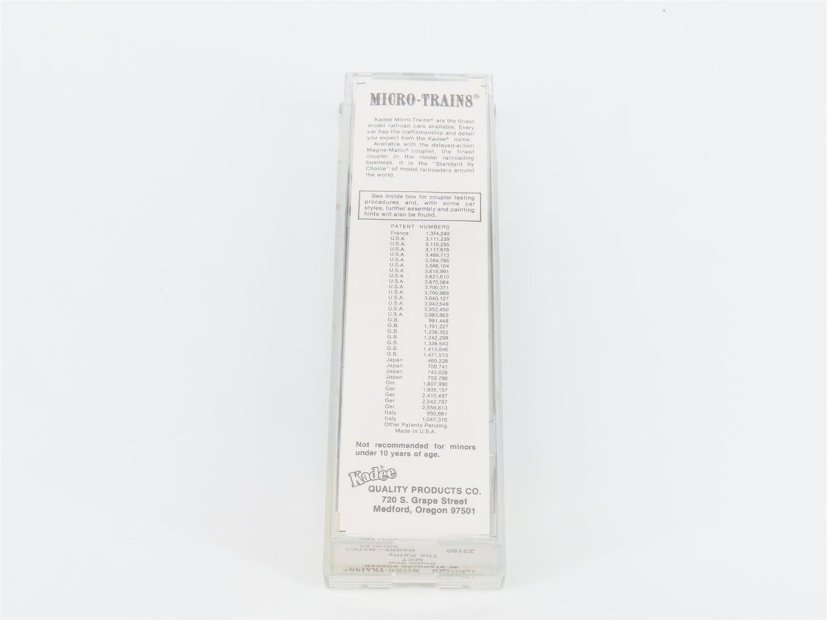 N Scale Kadee Micro-Trains MTL 23150 M-K-T Katy 40&#39; Double Door Box Car #45054