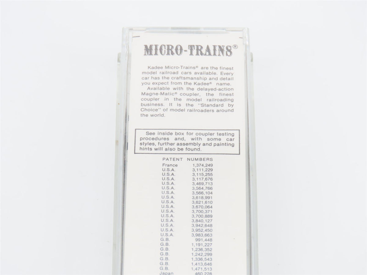 N Scale Kadee Micro-Trains MTL 23150 M-K-T Katy 40&#39; Double Door Box Car #45054