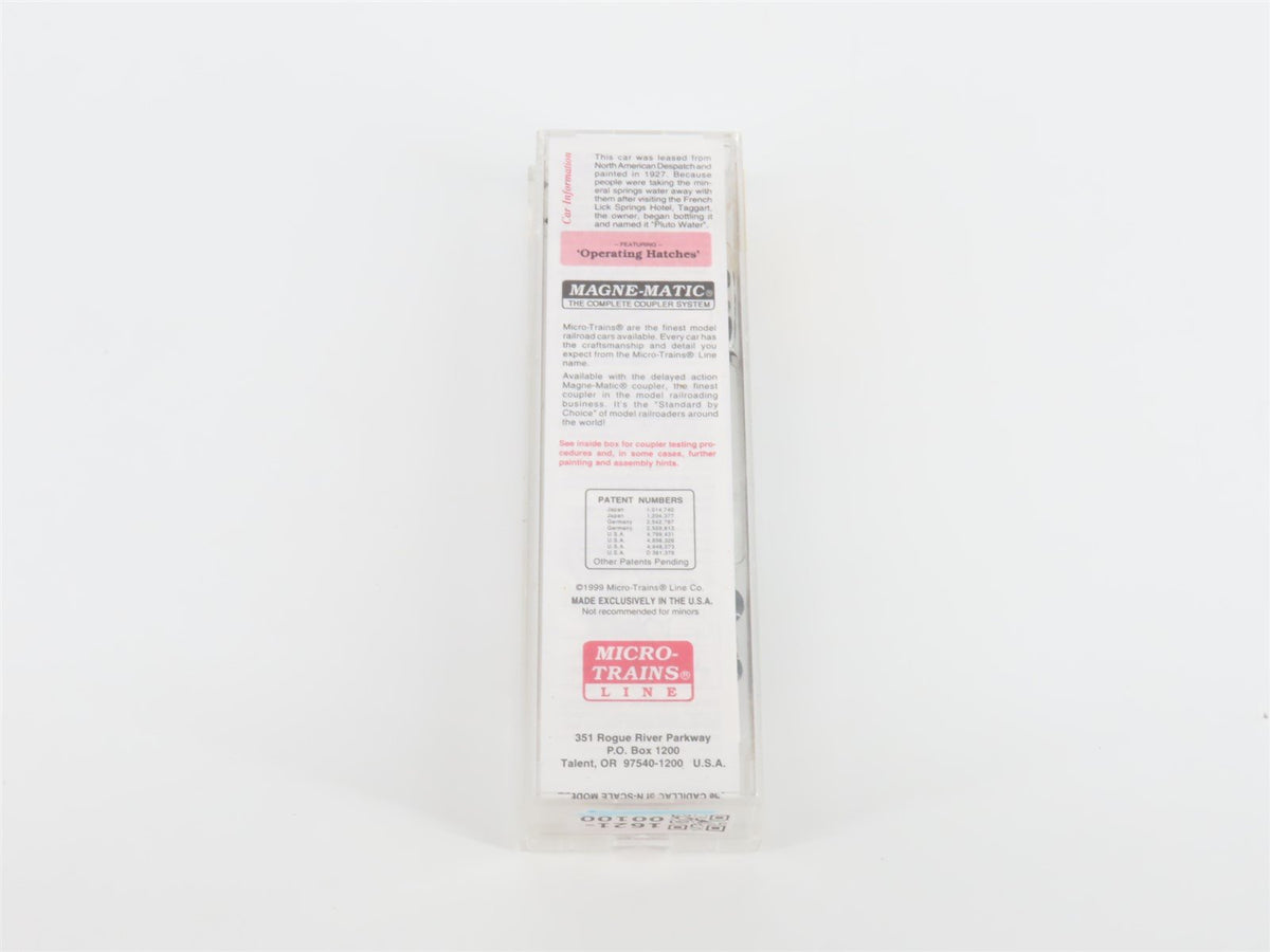 N Scale Micro-Trains MTL 49490 NADX Pluto Water 40&#39; Wood Reefer #2688