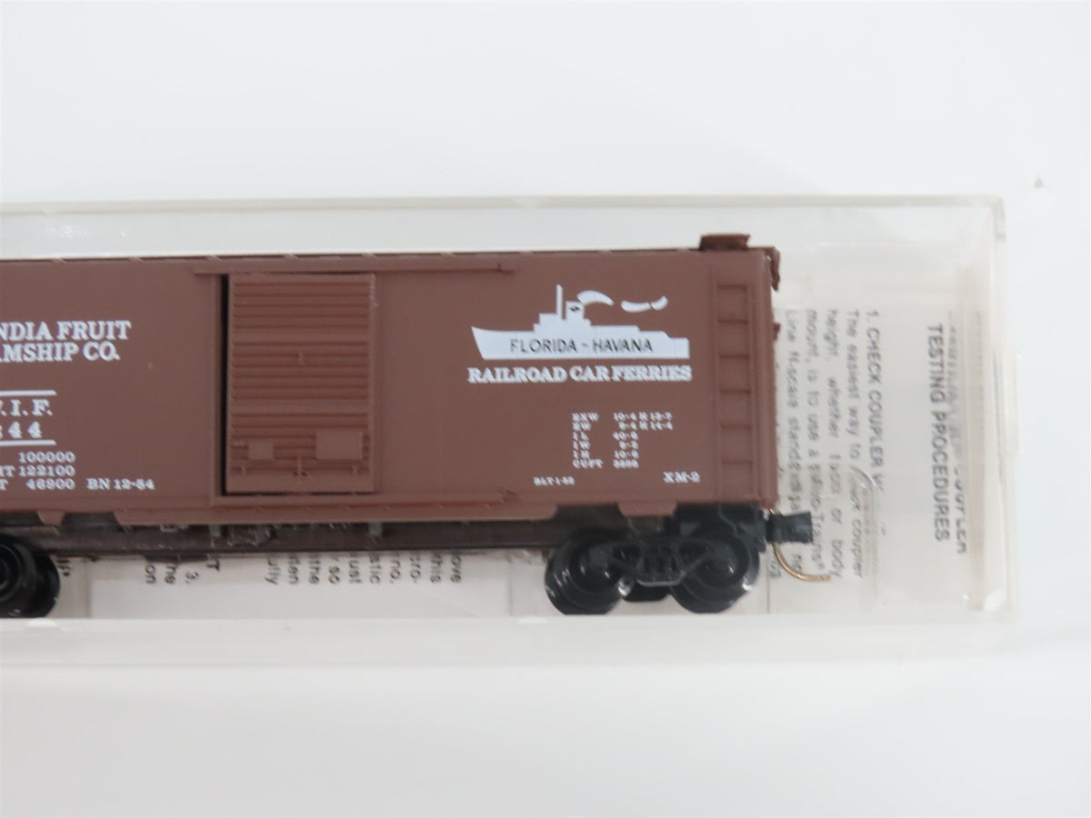 N Scale Micro-Trains MTL 20106 WIF West India Fruit 40&#39; Single Door Box Car #344