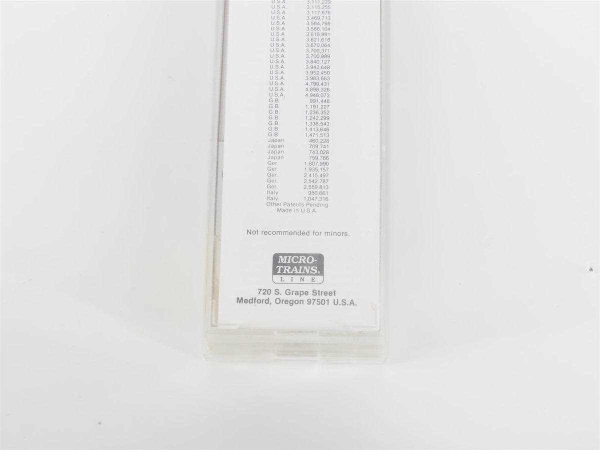 N Scale Micro-Trains MTL 20106 WIF West India Fruit 40&#39; Single Door Box Car #344