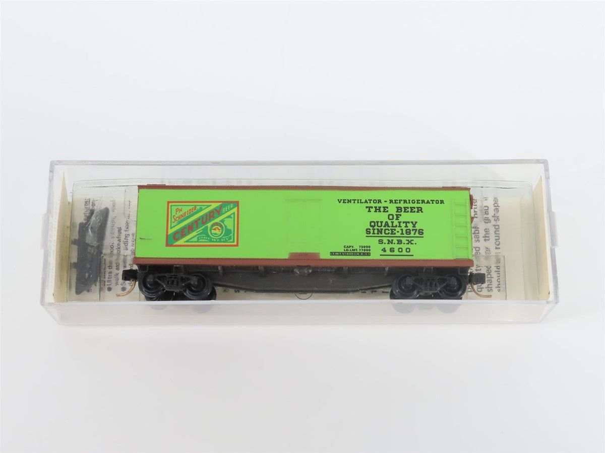 N Scale Kadee Micro-Trains MTL 47090 SNBX Century Beer 40&#39; Wood Reefer #4600