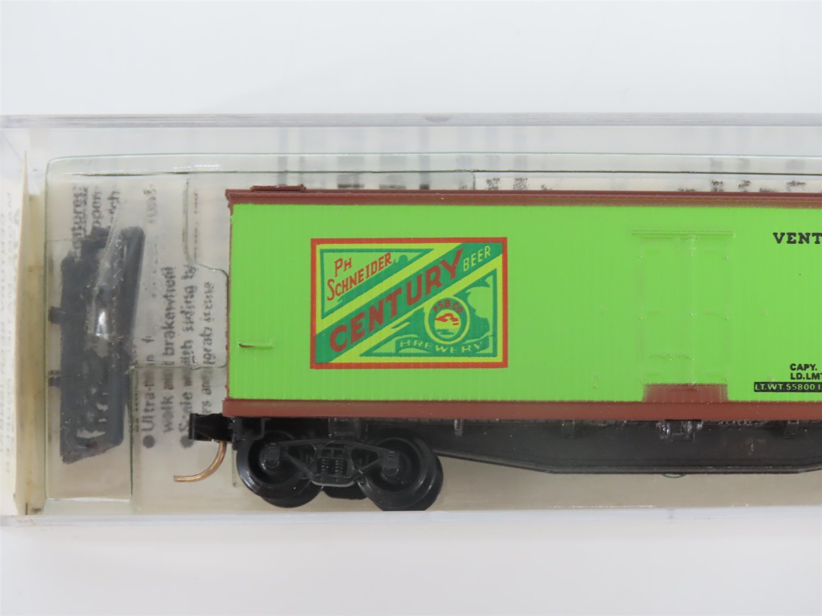 N Scale Kadee Micro-Trains MTL 47090 SNBX Century Beer 40' Wood Reefer #4600