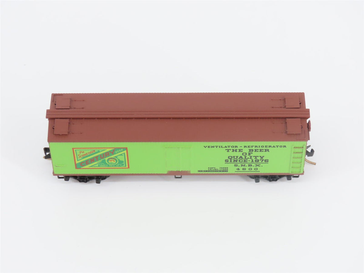 N Scale Kadee Micro-Trains MTL 47090 SNBX Century Beer 40&#39; Wood Reefer #4600