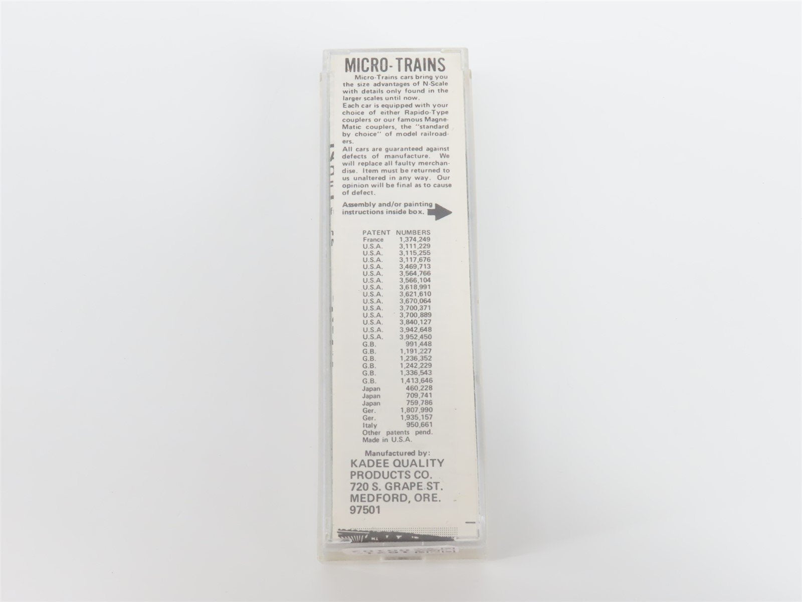 N Scale Kadee Micro-Trains MTL 47090 SNBX Century Beer 40' Wood Reefer #4600