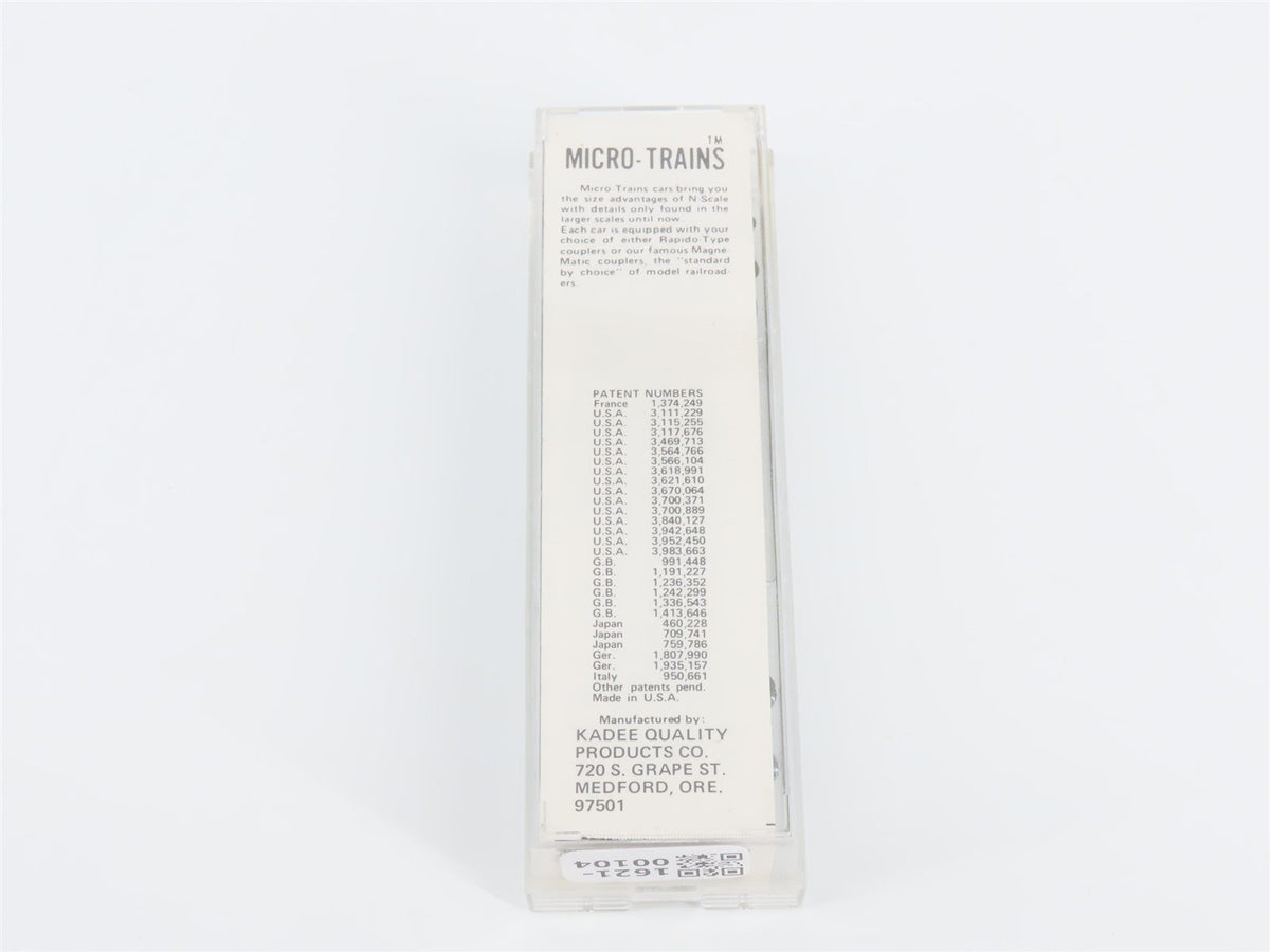 N Scale Kadee Micro-Trains MTL 32010 EFCX Evergreen 50&#39; Plug Door Box Car #2852