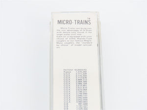 N Scale Kadee Micro-Trains MTL 32010 EFCX Evergreen 50' Plug Door Box Car #2852