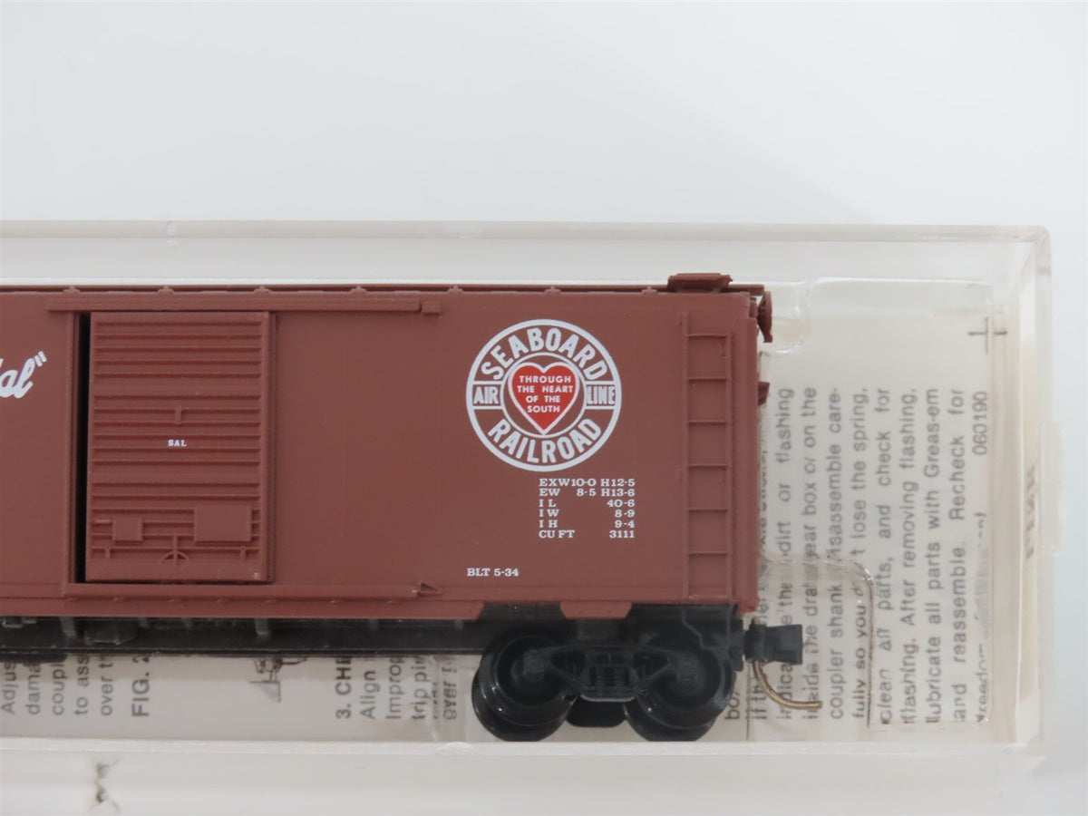N Scale Micro-Trains MTL 20026 SAL Orange Blossom Special 40&#39; Box Car #17075