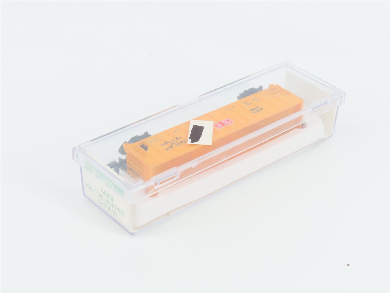 N Scale Bev-Bel 14009 GBW Green Bay Route 3-Bay Open Hopper #426