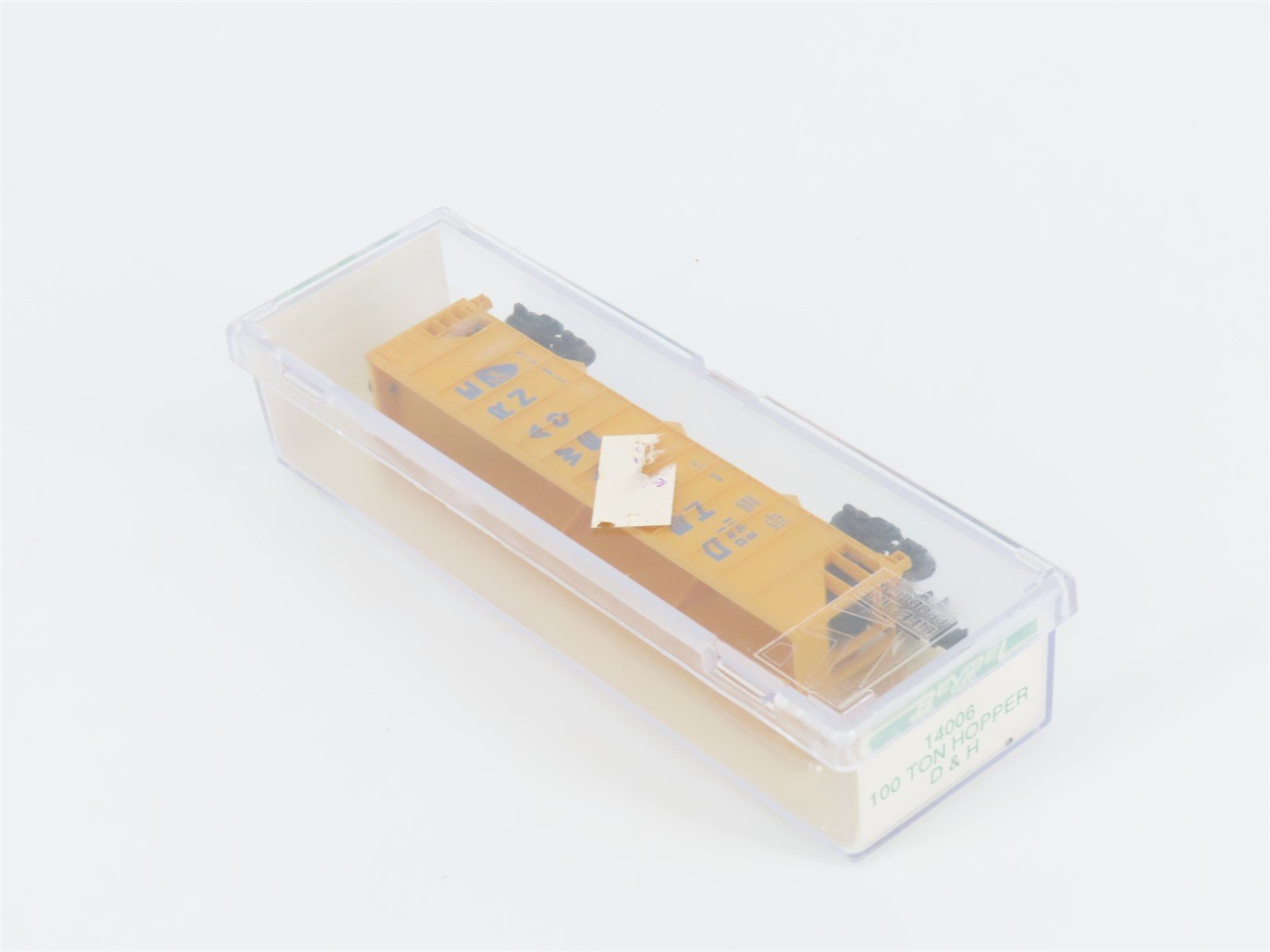 N Scale Bev-Bel 14006 D&H Delaware & Hudson Railroad 3-Bay Open Hopper #2701