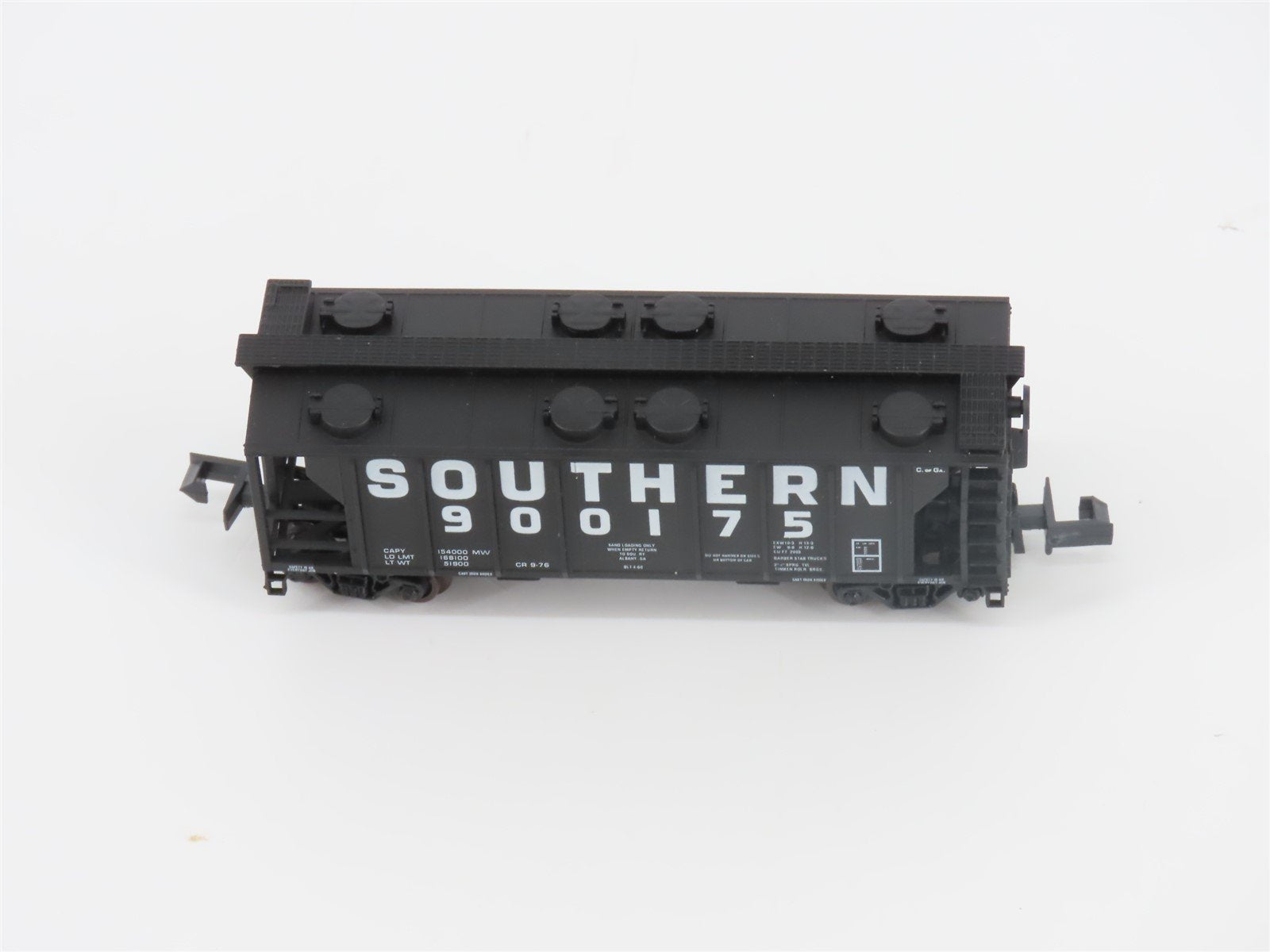 N Scale Atlas 3164 SOU Southern 2-Bay Covered Hopper #900175