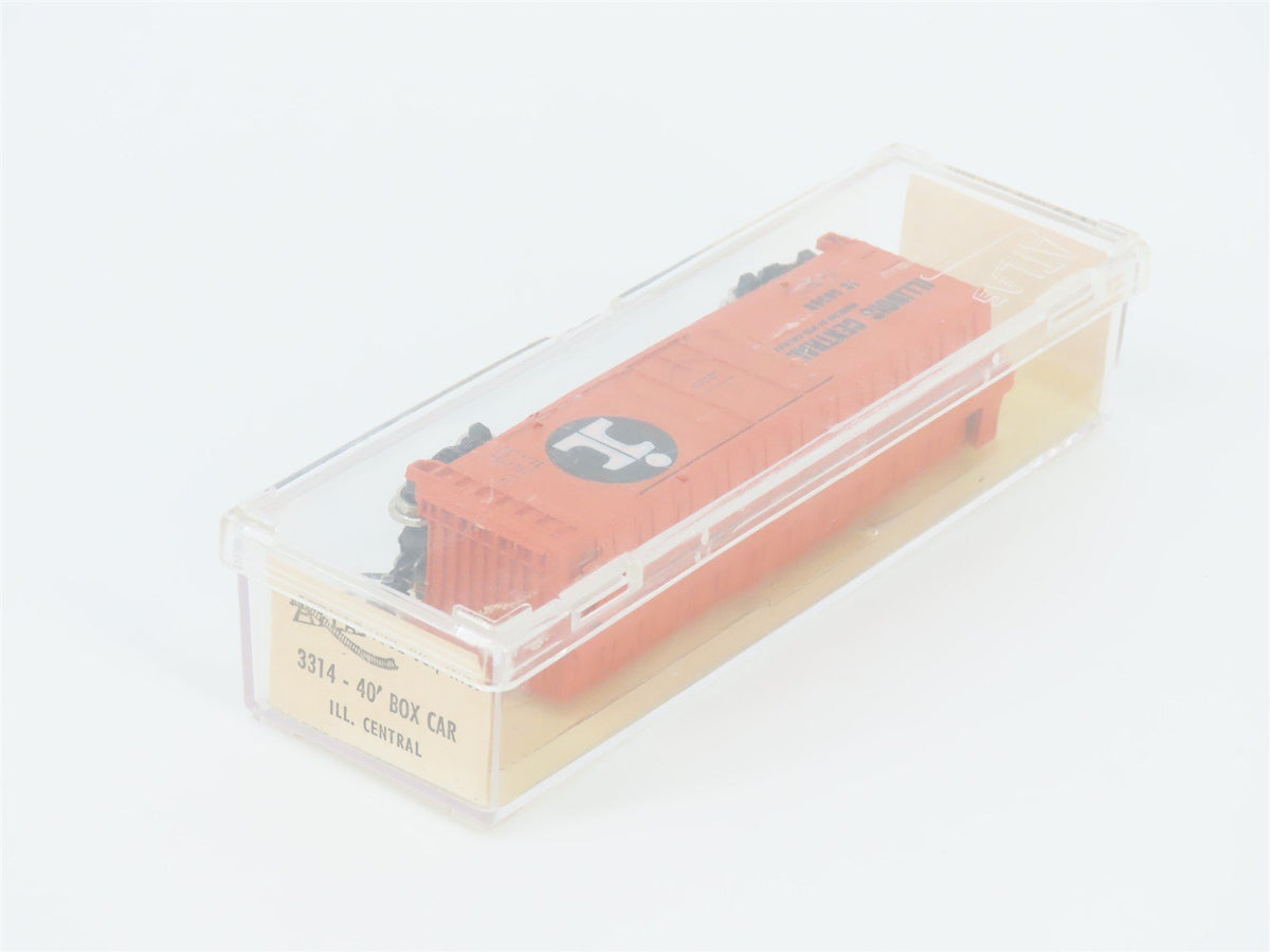 N Scale Atlas 3314 IC Illinois Central 40&#39; Single Plug Door Box Car #50508