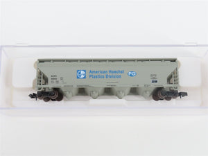 N Scale Atlas 3959 ACFX American Hoechst Centerflow 4-Bay Covered Hopper #99959