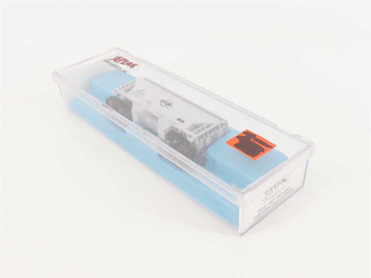 N Scale Atlas 3918 MP Missouri Pacific Mo-Pac 2-Bay Centerflow Hopper #706805