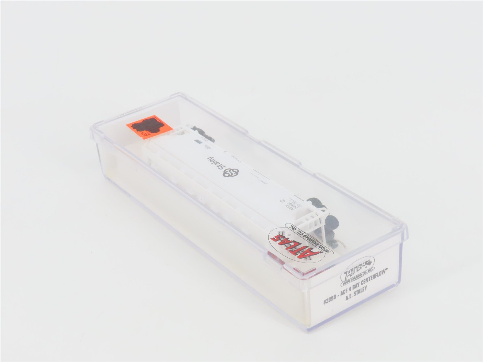 N Scale Atlas 3958 ACFX Staley 4-Bay Covered Hopper #59901