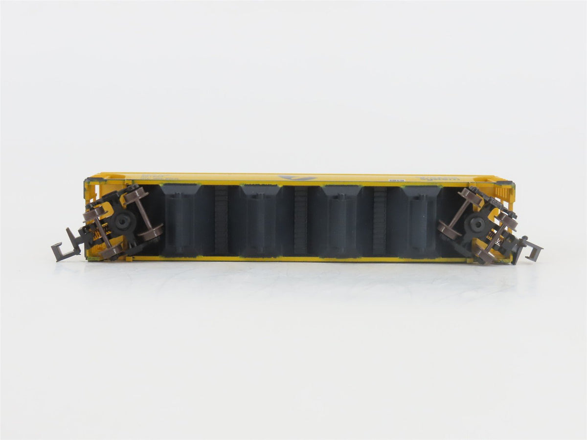 N Atlas 3957 B&amp;O Baltimore &amp; Ohio Chessie System 4-Bay Centerflow Hopper #601824