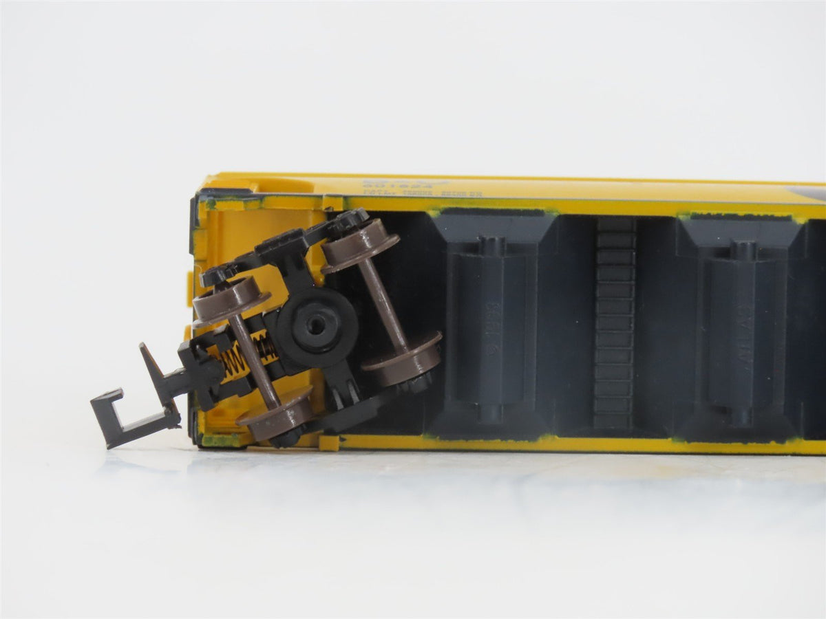 N Atlas 3957 B&amp;O Baltimore &amp; Ohio Chessie System 4-Bay Centerflow Hopper #601824