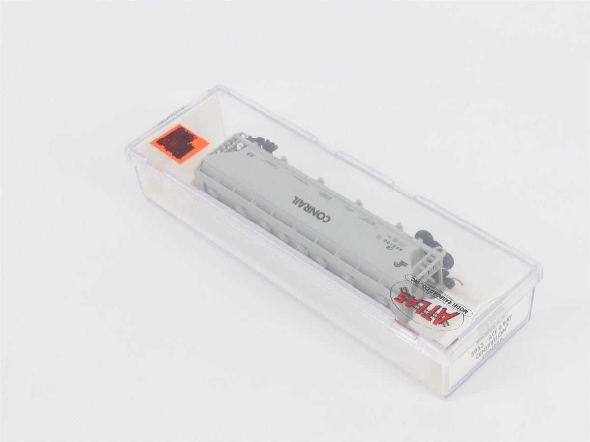 N Scale Atlas 3953 CR Conrail 4-Bay Covered Centerflow Hopper #892100